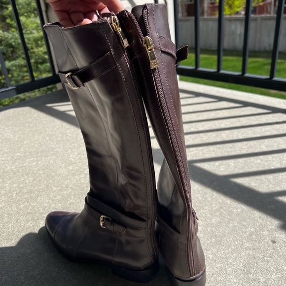 Pour La Victoire Leather Tall Riding Boots - Picture 6 of 9